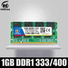 Memória ddr 1 400 para notebook, memória ram 1gb, compatível com asus 333 2024 - compre barato