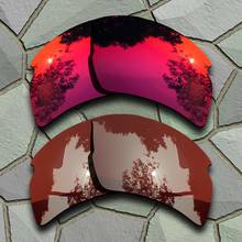 Midnight sun-lentes de substituição espelhadas e marrom, lentes de encaixe para flak 2.0 xl, uva e uvb 2024 - compre barato