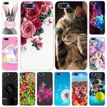 Cute Pattern Silicone Cover For Realme C2 C 2 Case Transparent TPU Soft Back Covers For OPPO A1K Realme C2 RealmeC2 Phone Cases 2024 - buy cheap