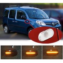Suitalbe for Renault KANGOO KC0/_ KANGOO Express Rapid FC0/1_ Dynamic LED Indicator Side Marker Signal Car Styling Accessories 2024 - buy cheap