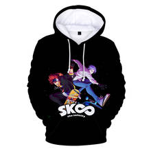 Sk8 o infinito 3d hoodies moletom com capuz harajuku das crianças da moda dos homens roupas de outono inverno novos hoodies 2024 - compre barato