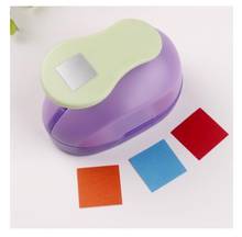 Free Ship 1 inch/1.8cm Square shape foam punches paper punch for greeting card handmade DIY scrapbooking craft punch machine 2024 - buy cheap