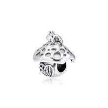 Original 925 Sterling Silver Mushroom & Frog Charms Fits Pandora Bracelets Women DIY Beads for Jewelry Making Wholesale FL1049 2024 - buy cheap