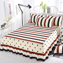 Bedcover cubrecama, bedspread bedclothes, fashion Cotton bed skirt, single princess, bed sheet, bed skirt 1.8/1.5/2.0m meters. 2024 - buy cheap