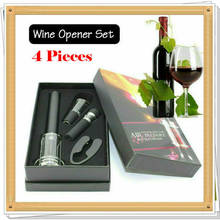 Bar Sets Red Wine Bottle Opener Cork Remover Easy Air Pump Pressure Corkscrew Tools 4Pcs 2024 - buy cheap