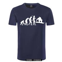 Snowboarding Evolution T-Shirt Summer New Snowboardinger T Shirt Men Short Sleeve O Neck Tshirt Unisex Hip Hop 2024 - buy cheap