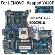 NM-A031 Laptop motherboard For LENOVO Y410P GT750M Mainboard VIQY0 NM-A031 Core SR17E N14P-GT-A2 90002910 2024 - buy cheap