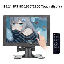 Portable 10.1-inch gaming laptop touch screen 1920X1200IPS monitor, suitable for PC/PS4/Xbox/with HDMI/VGA/USB/AV/BNC interface 2024 - buy cheap
