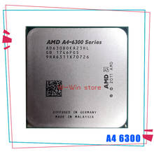 Двухъядерный процессор AMD A4-Series A4 6300 A4 6300K A4 6300B 3,7 GHz AD6300OKA23HL/AD630BOKA23HL Socket FM2 2024 - купить недорого