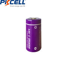 Pkcell-bateria de lítio er26500, 500 peças, tamanho c, 3.6v, reserva de 9000mah 2024 - compre barato