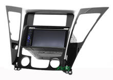 Car Radio Fascia,Dash Kit  is suitable for 2011 HYUNDAI SONATA YF(HIGH-END, LHD),Double Din Car Audio Frame 2024 - buy cheap