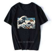 Camiseta de Totoro Studio Ghibli Harajuku para mujer, blusa Ullzang Vintage de dibujos animados, camisetas de los 90 de Miyazaki Hayao 2024 - compra barato