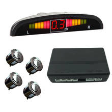 Car Vehicle Parking Sensor 4 Buzzing Led Display Accurate Parktronic Radar Monitor System Distance Detection Assistance-kit 2024 - buy cheap