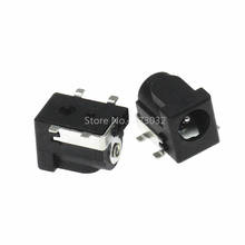 10pcs SMD DC-005 DC050 DC Power Jack Socket Connector DC005 5.5*2.1mm / 5.5*2.5mm 2.1 / 2.5 socket Round the needle Black Color 2024 - buy cheap