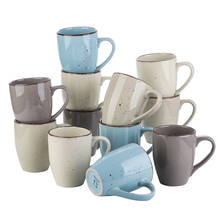 Vancasso Navia-LH 4/8/12-Piece Nature Vintage Look Stroneware Ceramic 350ML Tea Coffee Milk Mug Drinkware Drinking Cups Set 2024 - buy cheap