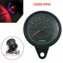 LED 13000Rpm Motorcycle Tachometer Scooter Analog 12V ATV Motor Rev Counter Tacho Meter Gauge 2024 - buy cheap