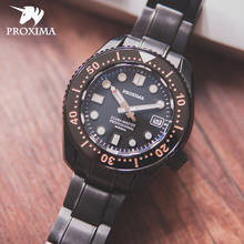 Relógio mecânico masculino proxima 2021, relógio de mergulho automático com 300m super clara c3 de safira px1680 2024 - compre barato