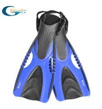 Open Heel Adult Diving Fins Snorkeling Long Flippers Non-slip Adjustable Diving Frog Shoes Fins Underwater Training Swimming 2024 - buy cheap