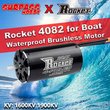 Surpass Hobby ROCKET 4082 Waterproof Sensorless Brushless Motor 1900KV 1600KV for Traxxas Blast Feilun 1000mm RC Boat Car 2024 - buy cheap