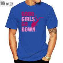 2020 Fashion Summer Style GOOD GIRLS GO DOWN T-Shirt Scuba Divs Underwater Treasure Hunter Wreck Dive Tee shirt 2024 - buy cheap