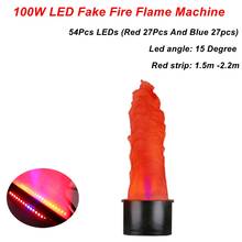 1.5-2.2 Meter RB Fake Fire Flame Lighting 54 LEDS Fire Machine Stage Special Effect LED Lamp Silk DJ DISCO Wedding Flame Machine 2024 - buy cheap