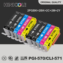 10 Pack Compatible For Canon PGI 570 CLI 571 XL Ink Cartridge For Pixma MG5750 MG6850 MG7750 TS5050 TS6050 Printer Cartridges 2024 - buy cheap
