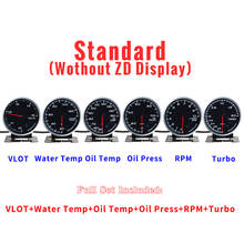 Defi-medidor da corrente, sistema de monitoramento de direção, pressão do óleo, temperatura, óleo, tacômetro, rpm 2024 - compre barato