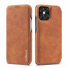 Luxury Case For iPhone 12 Pro Max Case Flip Wallet Magnetic Cover For iPhone 12 Mini Case Book Leather Phone Cases Card Holder 2024 - buy cheap
