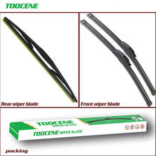 Front and Rear Wiper Blades for Mitsubishi Pajero 2007 Onwards Windscreen Wipers Car front Window Accessories  22+20+12 2024 - buy cheap