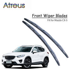 Atreus 2pcs High Quality Long Life Rubber Front Wiper Blades For Mazda Mazda CX-5 CX5 KE KF 2017 2018 2003-2016 Accessories 2024 - buy cheap