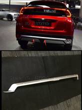 For Mitsubishi ECLIPSE CROSS 2018 2019 ABS Chrome Rear Bumper Cover Trim 2024 - buy cheap