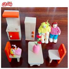 Role play set mini house family toy Montessori family role play game girls gift birthday Christmas New year present 2024 - buy cheap