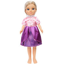Fashion Handmade Lovely Doll Dress Purple Skirt Wedding Party Daily Casual Wear Gown Clothes for Nancy Doll Accessories Toy 2024 - buy cheap