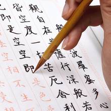 Vida más fácil caligrafía china pequeña pluma de pincel Regular escritura pintura pelo de lobo Envío Directo 2024 - compra barato