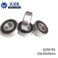 6200RS Bearing ABEC-3 (8 PCS) 10x30x9 mm Deep Groove 6200-2RS Ball Bearings 6200RZ 180200 RZ RS 6200 2RS EMQ Quality 2024 - buy cheap