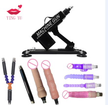 YINGYU Sex Love Machine for Man And Women With 8 Dildo Accessories Toys Automatic Sex Machine Retractable Pumping  Gun A2 2024 - buy cheap