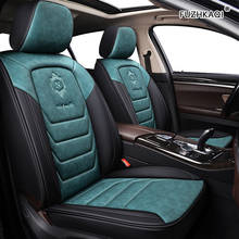 FUZHKAQI Leather car seat covers For mitsubishi pajero 4 2 sport outlander xl asx montero accessories lancer 9 10 carisma seats 2024 - buy cheap