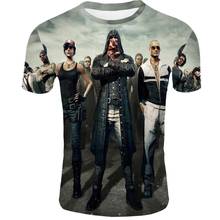 Hot Game PUBG 3D T-Shirt Men/Women Hip Hop Short Slevee Fashion 3D T shirt Men PUBG Summer Casual Tops 2024 - купить недорого