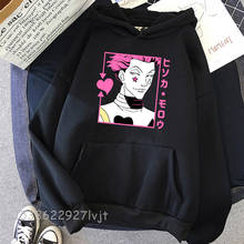 Hisoka-moletom solto de anime caçador x, modelo feminino, manga longa, camisa de manga longa, plus size, harajuku, kawaii 2024 - compre barato