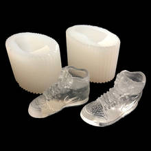 Sports shoes silica gel mold turning sugar  shoes crystal glue drop mold 17-170 2024 - buy cheap