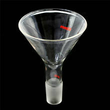 Borosilicate Glass Laboratory Powder 100ml Funnel Lab Chemistry Glassware Funnel 24/40 2024 - buy cheap