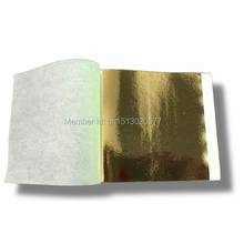 1000 листов 8X8.5cm Тайвань золотой лист шампанского золотого цвета лист для золочения 2024 - купить недорого