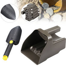 Conjunto de colher de areia e pá para detecção de metal, acessórios para ferramenta de escavação para caça de tesouro e detectores de metal 2024 - compre barato