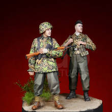 Kit de figuras de resina de montaje, soldados de infantes, 1/35 2024 - compra barato