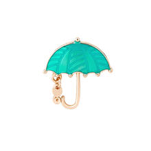 Guarda-chuva da moda Esmalte Emblema Do Pino Em Mochila Broche Pinos Para Roupas Botões de Lapela Broche Para Mulheres Meninas Presente 2024 - compre barato