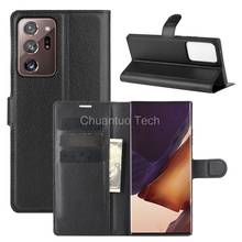 Fashion Wallet PU Leather Case Cover For Samsung Galaxy Note 20 Ultra Flip Protective Phone Back Shell With Card Holders 2024 - buy cheap