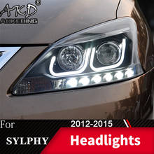 Faro delantero para coche Nissan Sylphy 2012-2015 Sentra, luces antiniebla, luz diurna DRL H7, bombilla LED Bi Xenon, accesorio para coche 2024 - compra barato