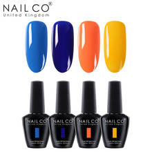 NAILCO 15ml 4pcs/Set Nail Polish Varnish Glitter Gel Lakiery Esmalte Semi Permanant Kit UV Nail Suit LED Nail Art Fast Shipping 2024 - buy cheap
