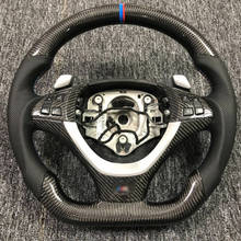 Customized Carbon Fiber Racing Steering Wheel For BMW E70 2008 2009 2010 2011 2012 2013 2024 - buy cheap