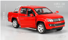 Alloy car 1:30 pickup Amarok SUV model toy toys birthday new year Christmas gift 2024 - buy cheap